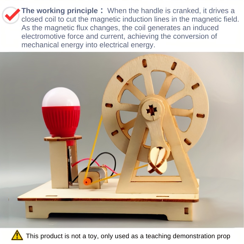 STEAM Experiment Kit Wooden DI - огляд і ціна Science Project Kit