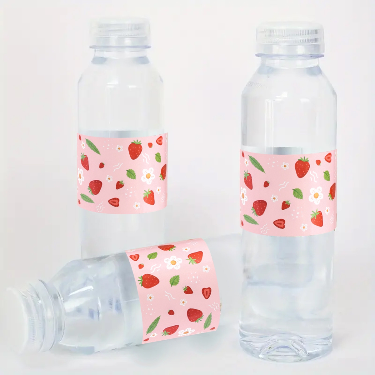 10pcs Strawberry Water Bottle  - огляд і ціна Science Of Happiness