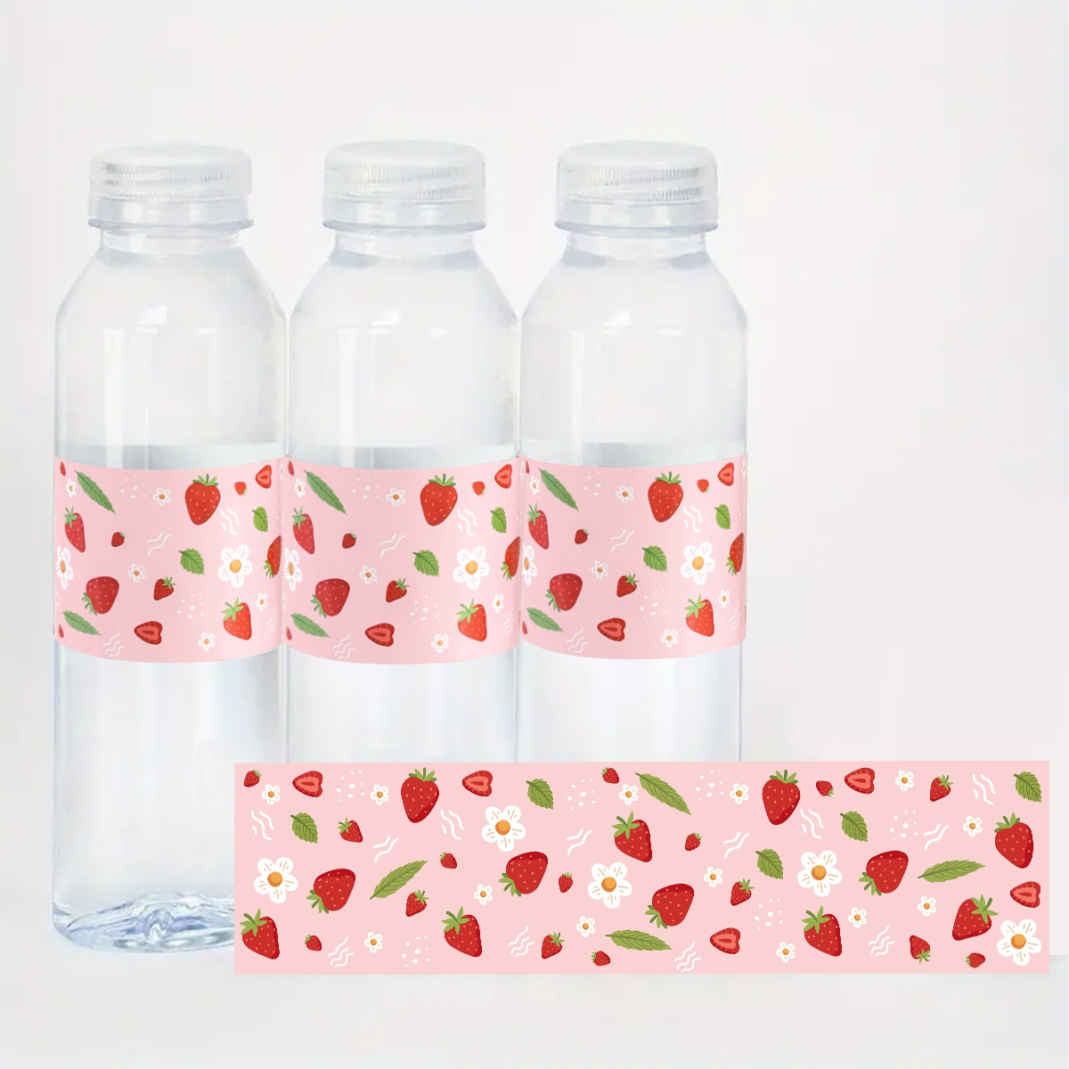 10pcs Strawberry Water Bottle  - огляд і ціна Science Of Happiness