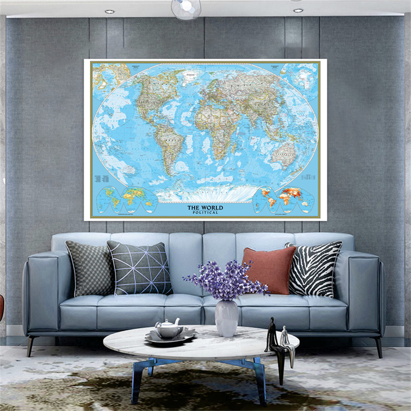 English World Map Poster Class - огляд і ціна Star Map Poster