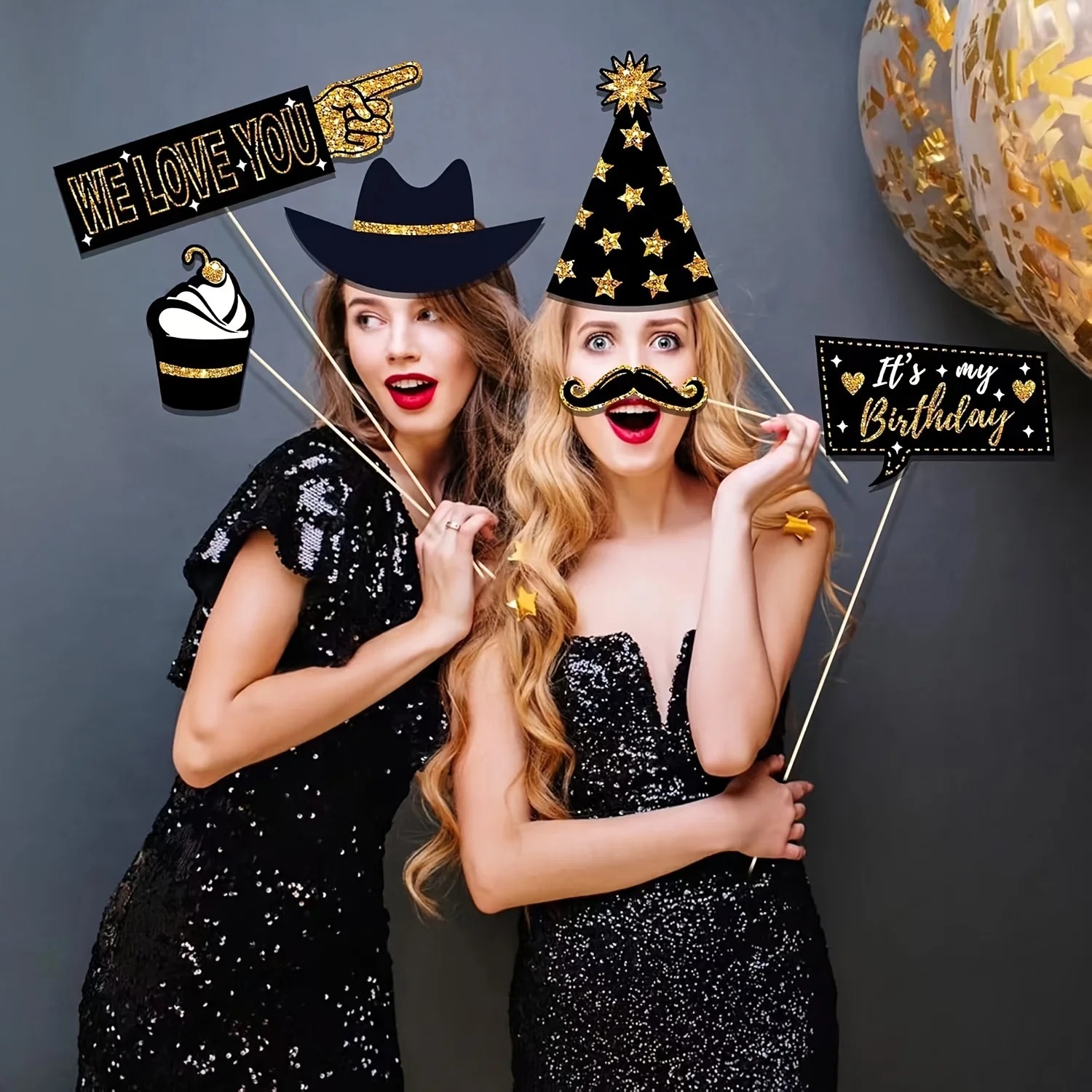 36pcs of Birthday Photo Booth  - огляд і ціна Science Of Happiness