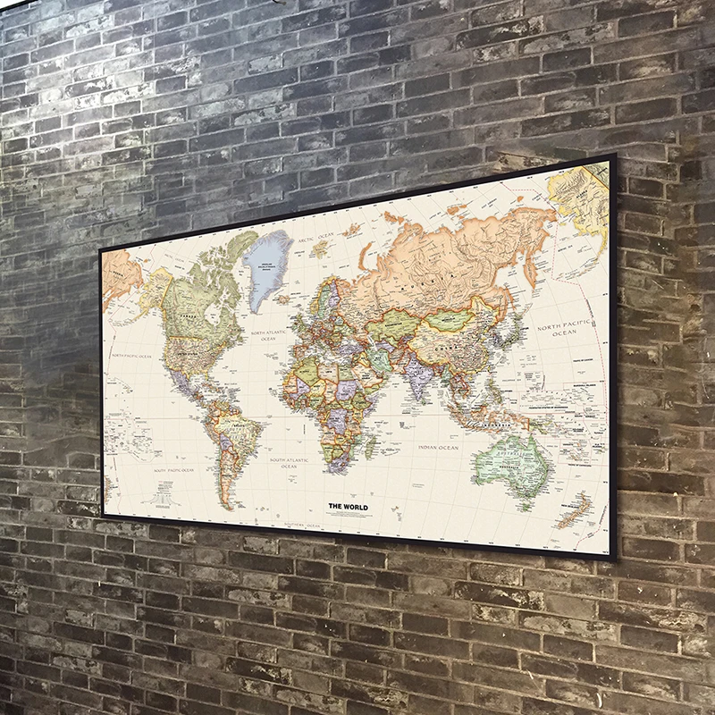 127x81cm/50x32inch Vintage Wor - огляд і ціна Star Map Poster
