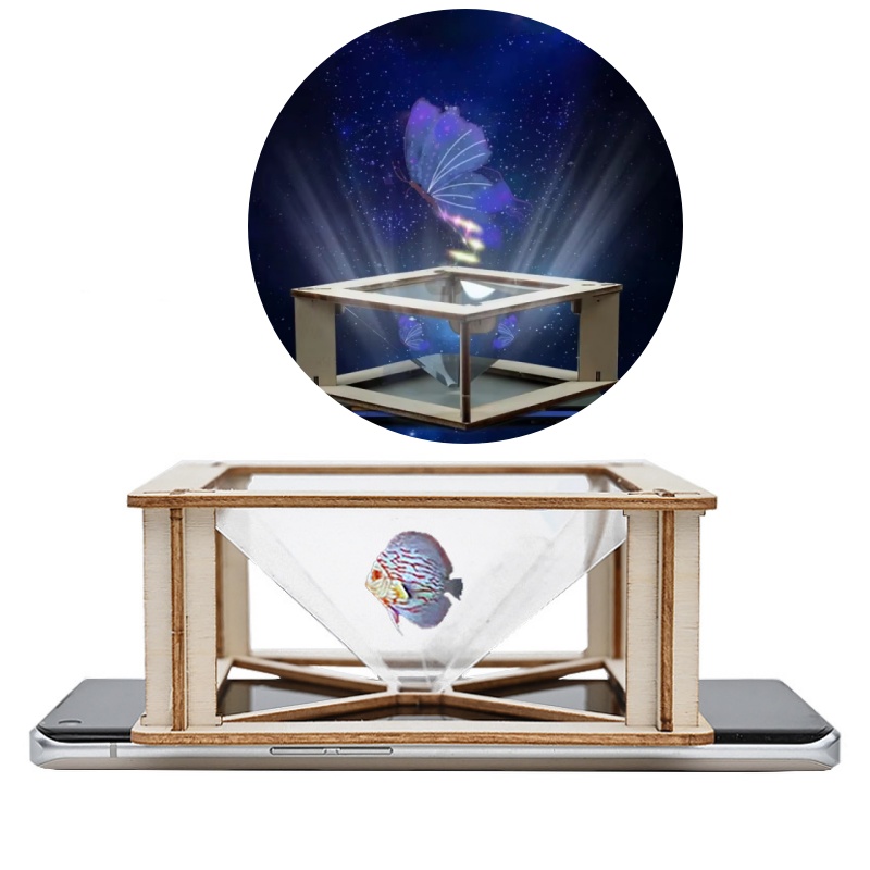 DIY 3D Holographic Projector K - огляд і ціна Science Project Kit