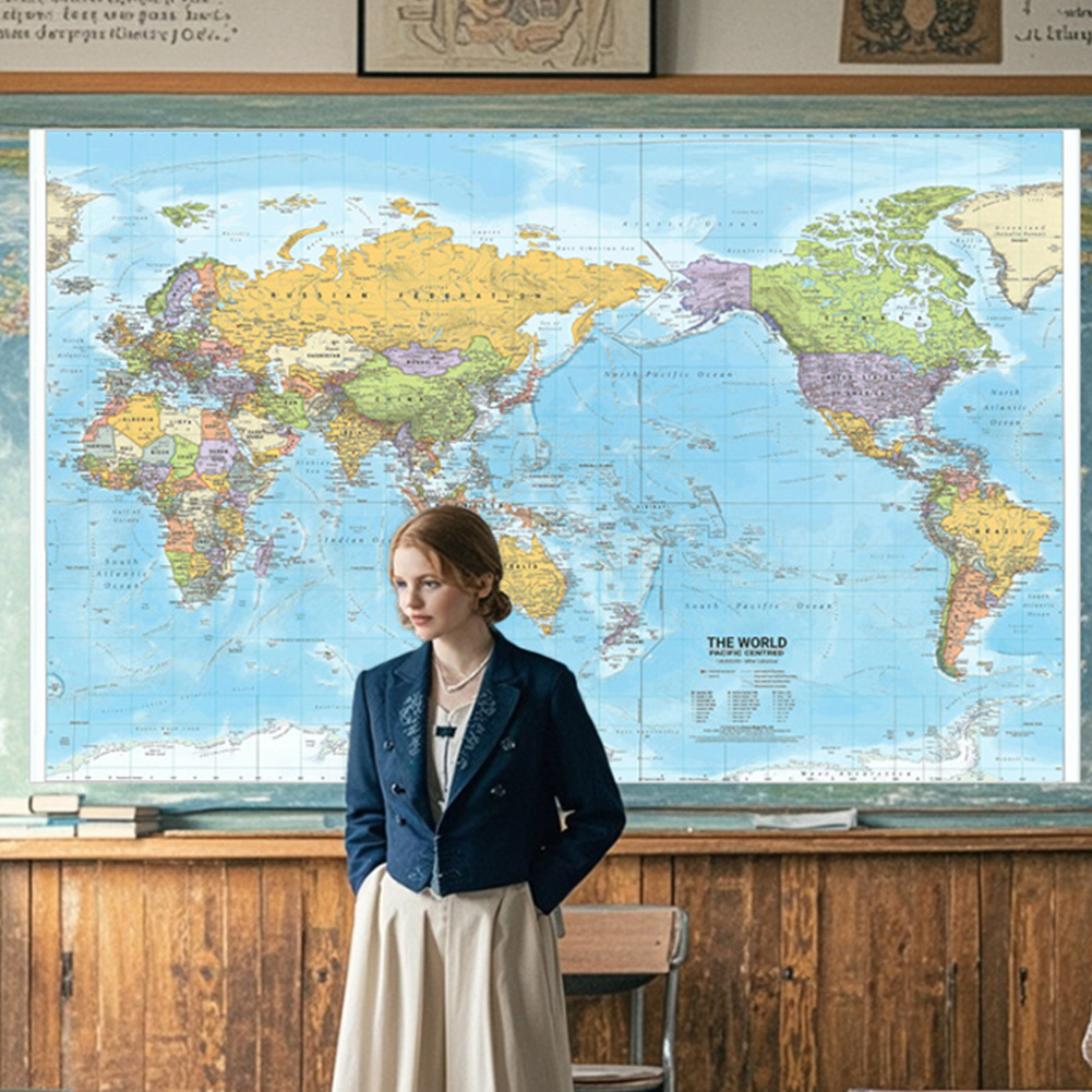 World Map 2012 Fabric Large Po - огляд і ціна Star Map Poster