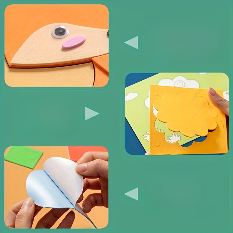3D Stickers for Kids, Disposab - огляд і ціна Science Toys Diy