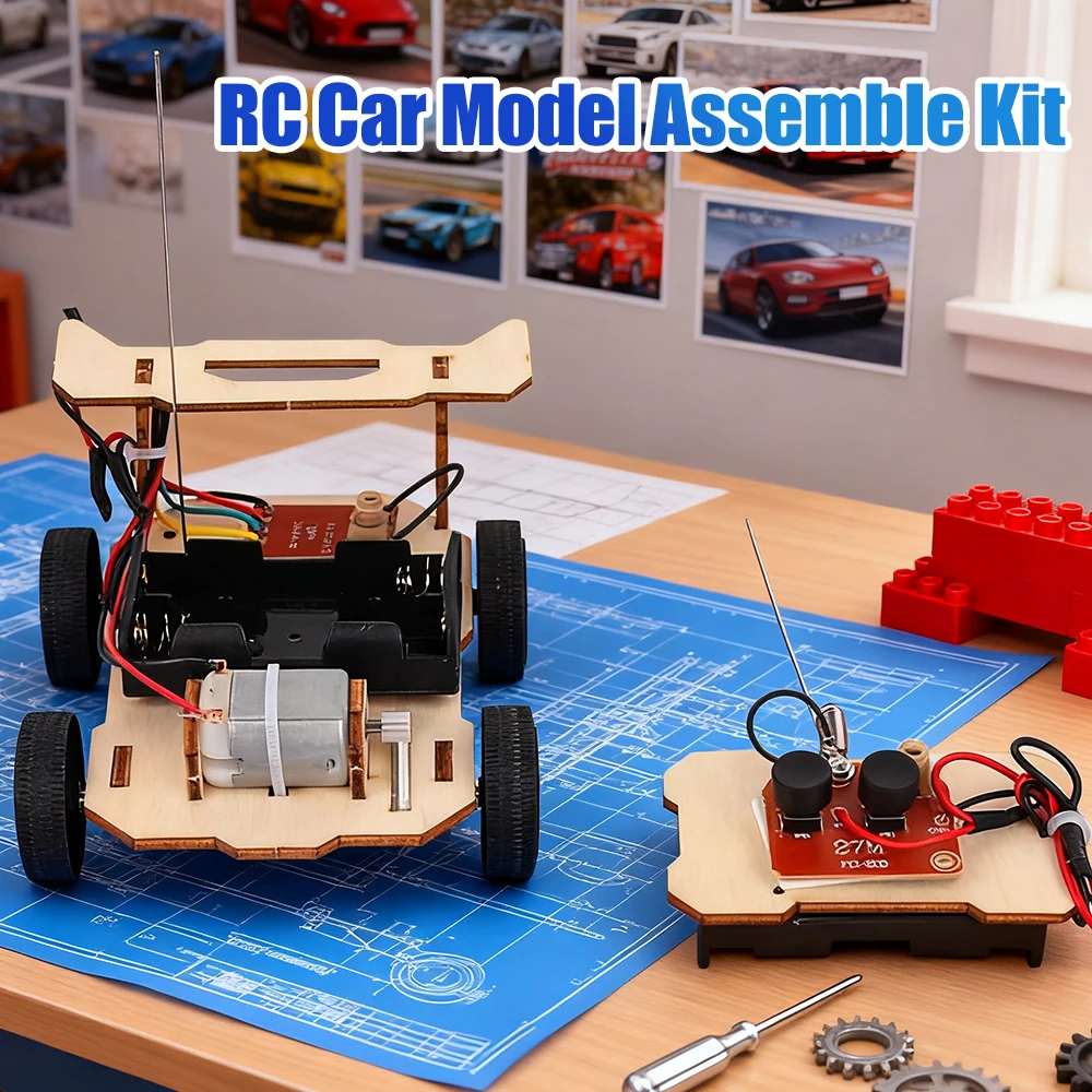 DIY RC Car Model Assemble Kit  - огляд і ціна Science Project Kit