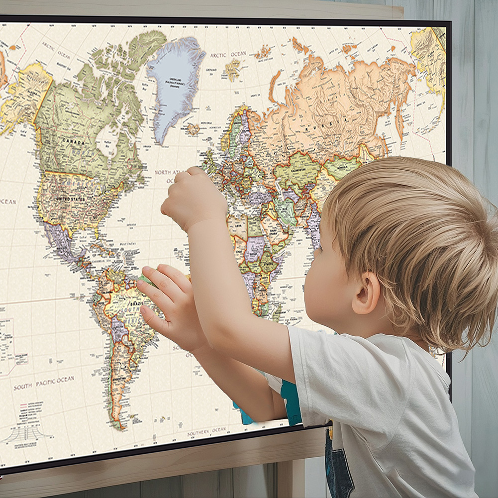 Vintage Hanging Poster World M - огляд і ціна Star Map Poster