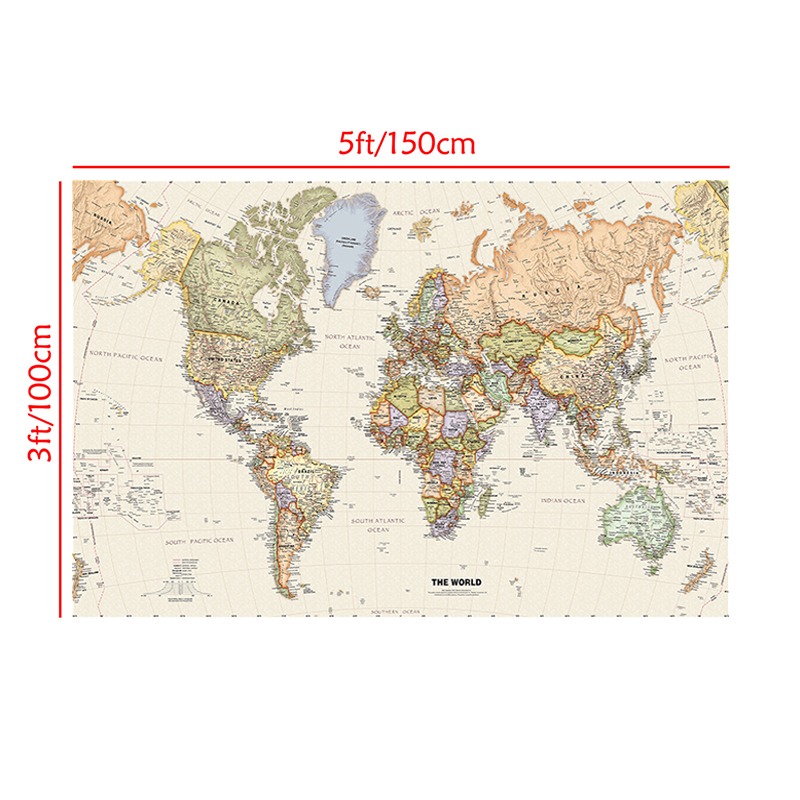 Vintage Hanging Poster World M - огляд і ціна Star Map Poster